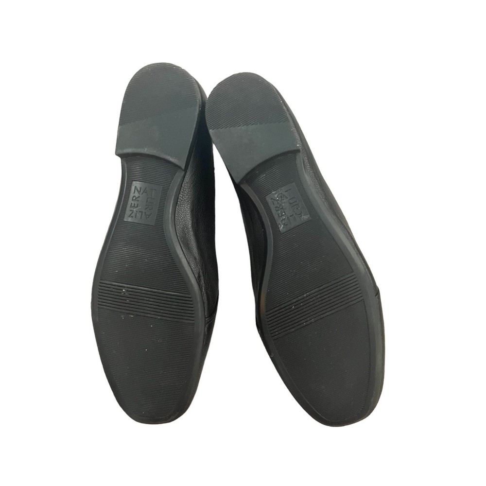 Naturalizer Emiline Black Leather Upper Balance Flats Size 6.5 - Picture 8 of 16